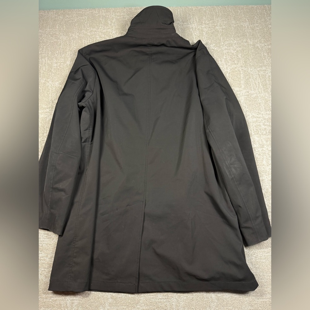 Tumi Black Full Zip Light Weight Parka Windbreaker Jacket Size XXL - Picture 7 of 7